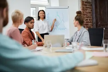 meeting with 4 people