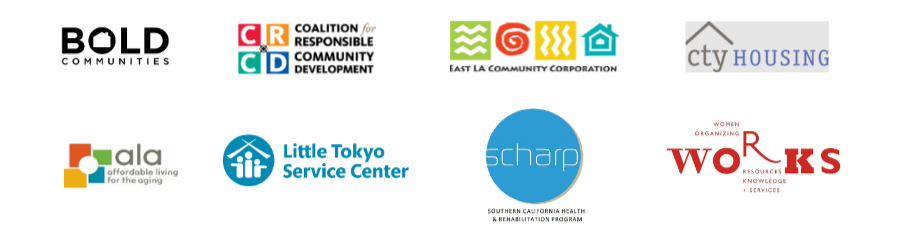 Eight logos for developers who will participate in the inaugural LA-RISHL. 