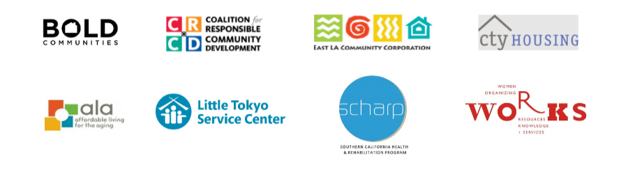 Eight logos for developers who will participate in the inaugural LA-RISHL.