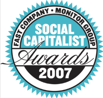 logo for social capitalist award fast company