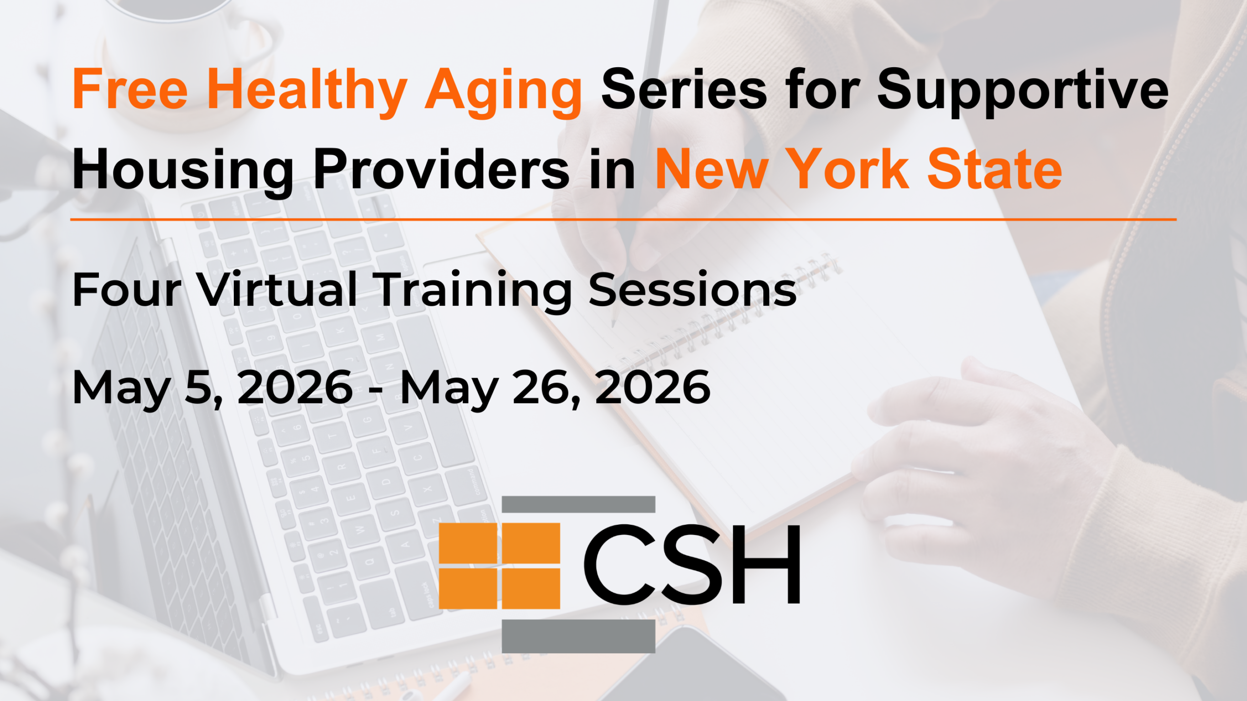 CSH’s Free Healthy Aging Series for Supportive Housing Providers in New York State