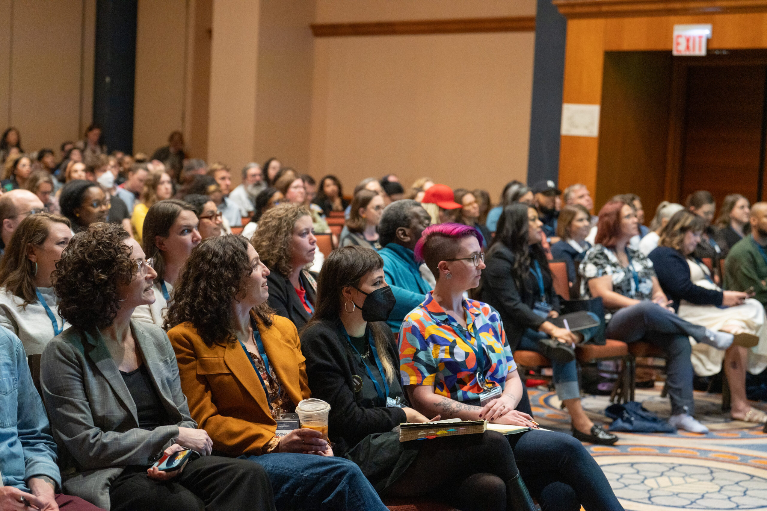 A group of conference attendees at a CSH Summit 2025 breakout session.